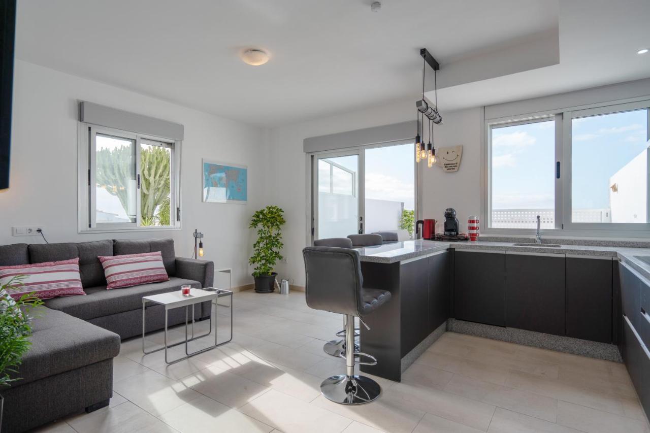 Luxurious Apartment With Large Terrace And Sea Views Tabaiba ภายนอก รูปภาพ